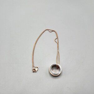 Bradford Exchange Forge Your Own Path Copper Plated Ring Size 7 w Sterling Chain